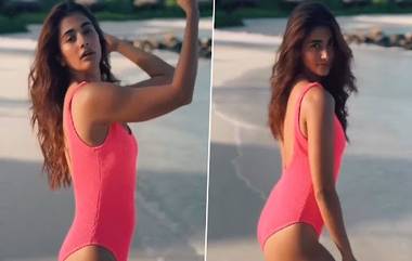 Pooja Hegde Video: গোলাপী বিকিনি পরণে, সৈকতে উষ্ণতার ছোঁয়া পূজার