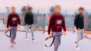 Reels With Gun Video: হাতে বন্দুক নিয়ে রিলস ভিডিয়ো, উত্তপ্রদেশে যুবকের কাণ্ডে হতবাক পুলিশ, পদক্ষেপ