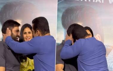 Salman Khan Kisses Emraan Hashmi: সাংবাদিক বৈঠকের মাঝে ইমরানকে ধরে চুম্বন সলমনের, ভাইজানের কাণ্ডে তুমুল উত্তেজনা