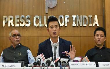 Bhaichung Bhutia on AIFF Issue:  'বলির পাঁঠা' শাজি প্রভাকরন, ভারতীয় ফুটবলকে বাঁচাতে নতুন করে ভোটের দাবি বাইচুং ভুটিয়ার