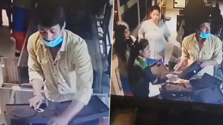 Robbery Caught on Camera: ধনতেরাসে ধনের লুট, রিলায়েন্স জুয়েলারি শোরুম থেকে ১০ কোটির গয়না চুরি, দেখুন সিসিটিভি ফুটেজ