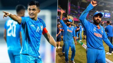 Sunil Chhetri on CWC Final: 'প্রতি বলে দলের সঙ্গে থাকুন', বিশ্বকাপ ফাইনালে ভারতকে উৎসাহ দিতে আর্জি ফুটবল অধিনায়কের