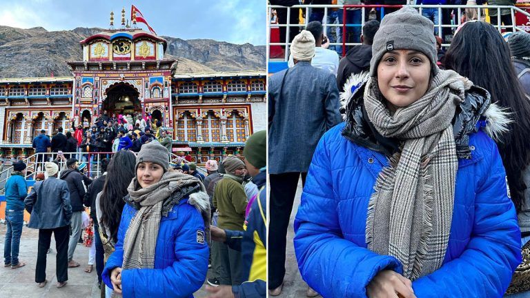 Shehnaaz Gill Visits Badrinath Temple: দিওয়ালিতে বদ্রীনাথ ধাম দর্শন শেহনাজের, উত্তরাখণ্ড থেকে ছবি শেয়ার করলেন নায়িকা