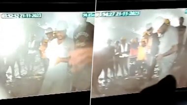 Uttarkashi Tunnel Collapse: টানেল দুর্ঘটনার ৯ দিন পর প্রকাশ্যে শ্রমিকদের ভিডিও, ৪১জনের সঙ্গে কথা বলার চেষ্টায় উদ্ধারকারীরা (দেখুন ভিডিও)