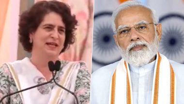 Priyanka Gandhi Attacks PM Modi: প্রধানমন্ত্রী মোদির উপর 'মেরে নাম' সিনেমা বানানোর পরামর্শ, ভিডিয়োতে দেখুন কটাক্ষ করে আরও কী বললেন প্রিয়াঙ্কা গান্ধী