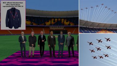 ICC ODI World Cup 2023 Final Ceremony: এয়ার শো থেকে শুরু করে মিউজিক ইভেন্ট, জেনে নিন বিশ্বকাপ ফাইনালে আমেদাবাদে আইসিসির চার পর্বের বিদায় অনুষ্ঠান