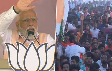 PM Modi In Nirmal: ভাষণ থামিয়ে টাওয়ারে ওঠা ব্যক্তিদের নামার অনুরোধ প্রধানমন্ত্রী মোদির, তেলাঙ্গানার ভিডিয়ো