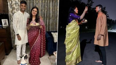 Indian Cricketer's Karwa Chauth: স্ত্রীদের সঙ্গে কীভাবে করবা চৌথ পালন করলেন ভারতীয় ক্রিকেটাররা, দেখুন ছবিতে