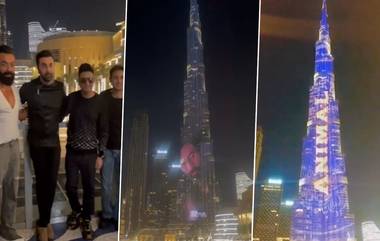 Animal Teaser on Burj Khalifa: বুর্জ খলিফায় অ্যানিম্যাল-এর গর্জন, দুবাই টাওয়ারে ছবির টিজার দেখতে পৌঁছলেন রণবীর-ববি