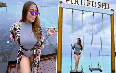 Neha Kakkar in Bikini: মালদ্বীপে সমুদ্রের মাঝে বিকিনিতে নেহা, স্ত্রীর উষ্ণ ছবি দেখে স্বামী রোহণ যা বললেন