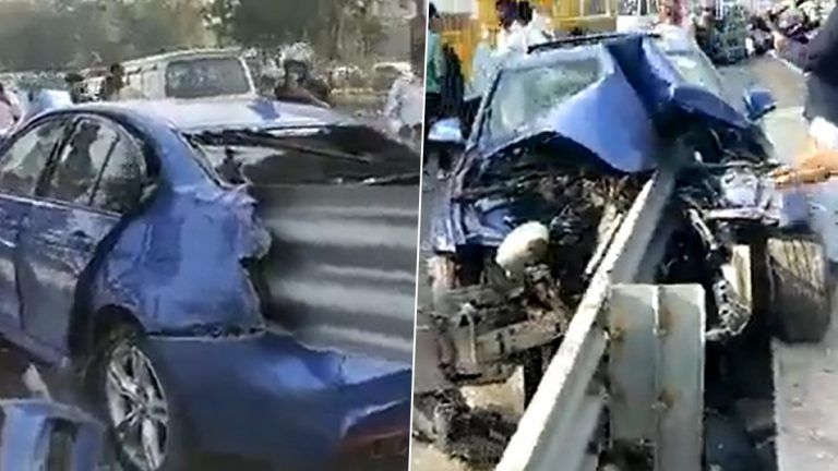 Gujrat Car Accident: গুজরাটে মর্মান্তিক দুর্ঘটনা, গার্ড রেল ফুটো করে ঢুকে গেল বিএমডব্লিউ ৩-সিরিজের গাড়ি (দেখুন ভাইরাল ভিডিও)