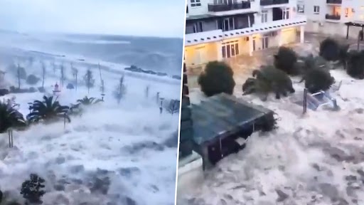 Black Sea Storm Video: কৃষ্ণ সাগরের ভয়াবহ ঝড় আছড়ে পড়ল ইউক্রেন, রাশিয়ায়, দেখুন ভিডিয়ো