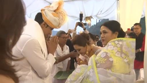 Randeep Hooda Marriage Video: মেইতেইদের বৈষ্ণব রীতি মেনে ইম্ফলে বিয়ে সারলেন অভিনেতা রণদীপ হুডা