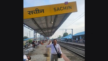 Sachin Railway Station: সুরাটের 'শচীন' রেলওয়ে স্টেশনের সামনে দাঁড়িয়ে ছবি শেয়ার সুনীল গাভাসকারের, করলেন প্রিয় মানুষের প্রশংসা (দেখুন সেই ছবি)