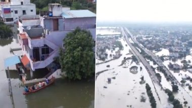 Cyclone Michaung Affected: ঘূর্ণিঝড় ‘মিগজাউম’-এর প্রভাবে জলে ভাসছে চেন্নাই ও তামিলনাড়ু, দেখুন ড্রোন ভিজ্যুয়াল