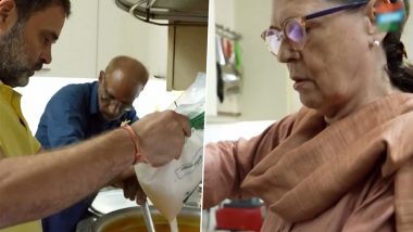 Rahul Gandhi Cooking Video: বছরের শেষ দিনে 'গান্ধী ভবনের' হেঁশেলে চমক, একসঙ্গে রান্না সনিয়া-রাহুলের, দেখুন
