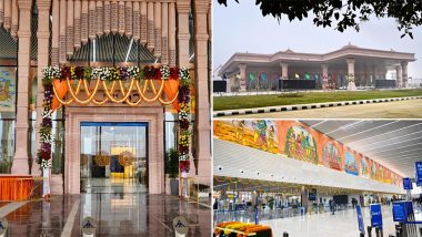Maharishi Valmiki International Airport Ayodhya Dham: রাত পোহালেই বিমানবন্দরের উদ্বোধন করবেন প্রধানমন্ত্রী মোদি, তার আগে দেখে নিন মহর্ষি বাল্মিকী আন্তর্জাতিক বিমানবন্দরের সাজসজ্জা