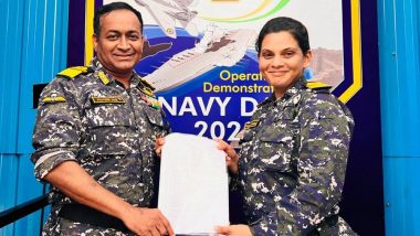 Commander Prerna Deosthalee: ভারতীয় নৌবাহিনীর প্রথম মহিলা অফিসার হচ্ছেন কমান্ডার প্রেরণা দেওস্থলি