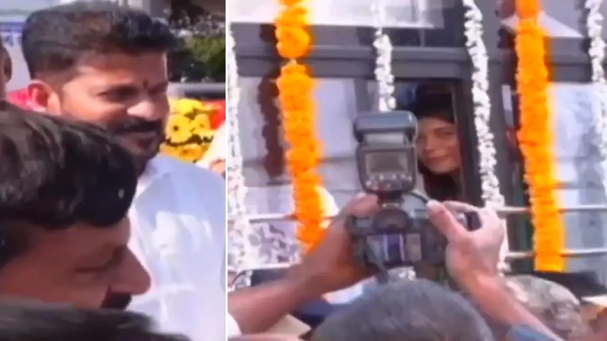 Telangana: কথা মতো কাজ শুরু, বিনামূল্যে বাস পরিষেবা পেয়ে খুশি মহিলারা, দেখুন ভিডিও