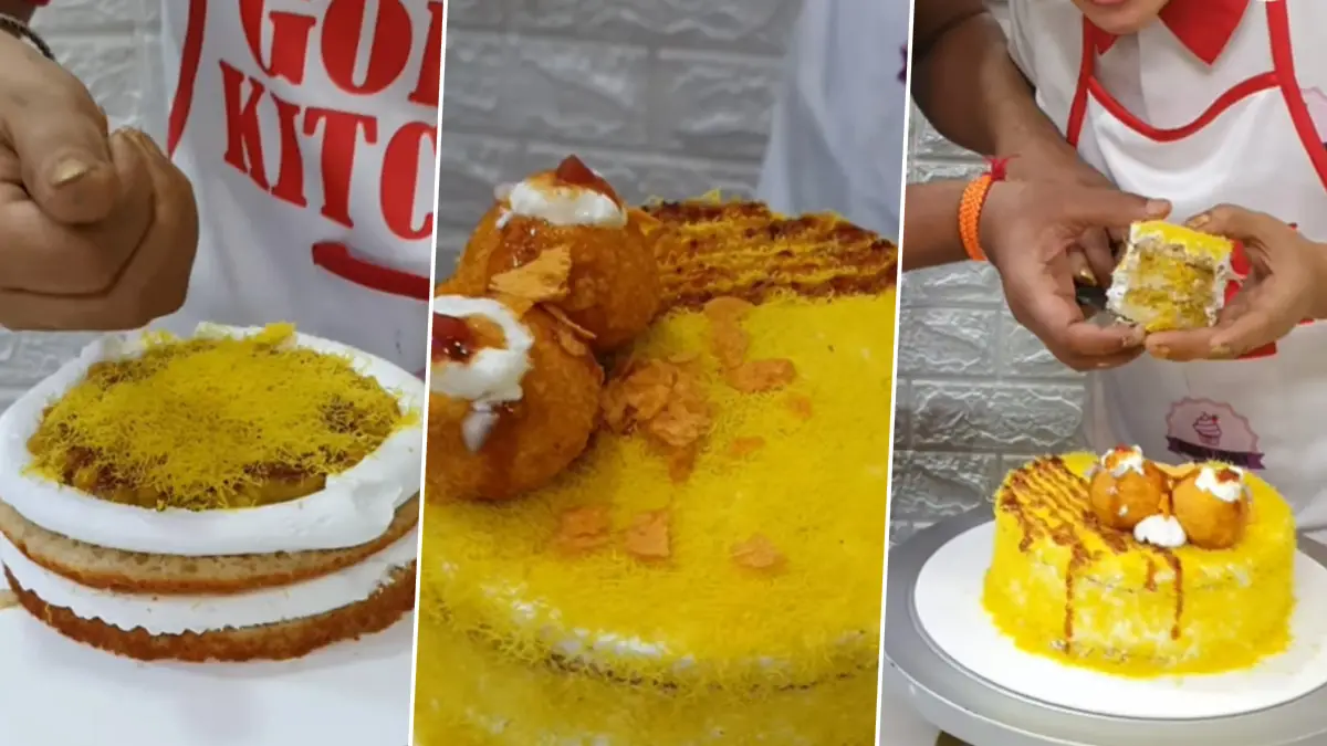 Pani Puri Cake: ফুচকার পুর, টকজল দিয়ে কেক! ভিডিয়ো ভাইরাল হতেই ছিছিক্কার কাণ্ড নেটপাড়ায়