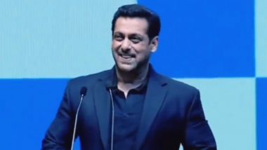 Salman Khan at KIFF 2023 Video: সলমনের কণ্ঠে 'আমি তোমাকে ভালোবাসি', চলচ্চিত্র উৎসবের মঞ্চজুড়ে তুমুল উচ্ছ্বাস