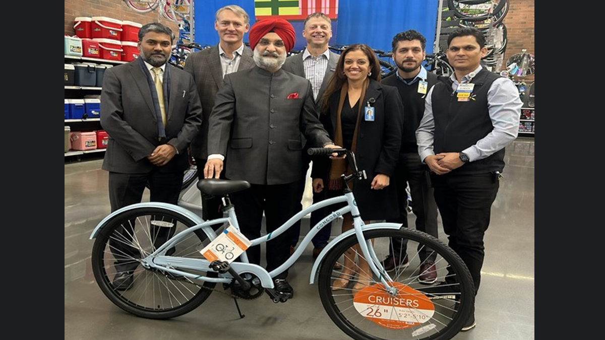 Make In India Bicycles At Walmart : মার্কিন যুক্তরাষ্ট্রের ওয়ালমার্টে উদ্ধোধন 'মেক ইন ইন্ডিয়া' সাইকেলের, ছবি পোস্ট ভারতীয় রাষ্ট্রদূতের