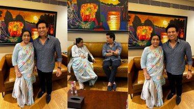 Sachin Tendulkar Meets Asha Bhosle: আশা ভোসলের সঙ্গে আড্ডা দিয়ে কী বললেন সচিন তেন্ডুলকর
