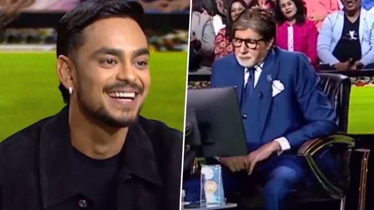 Ishan Kishan, Amitabh Bachchan Funny Video: কৌন বনেগা ক্রোড়পতির হটসিটে ঈশান কিশানের মোক্ষম প্রশ্নবাণ অমিতাভের দিকে, উত্তর শুনে হেঁসে খুন নেটিজেনরা (দেখুন ভিডিও)