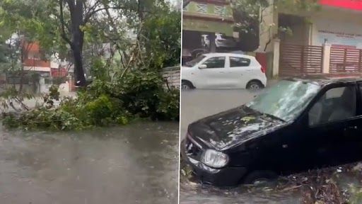 Cyclone Michaung: অন্ধ্র, তামিলনাড়ু উপকূলের দিকে এগোচ্ছে ঘূর্ণিঝড় মিগজাউম, বাতিল একগুচ্ছ ট্রেন