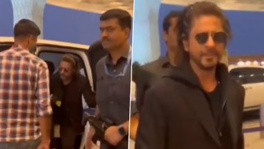 Shah Rukh Khan Video: বিমানবন্দরে শাহরুখের রাস্তা আটকাতেই পরিচয় পত্র বের করে দেখালেন কিং খান, ভিডিয়ো দেখুন