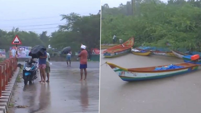 Cyclonic Michaung Update: অন্ধ্র উপকূলে আছড়ে পড়বে ঘূর্ণিঝড় মিগজাউম, সকাল থেকেই দমকা হাওয়া ও বৃষ্টি বাপটলায় (দেখুন ভিডিও)