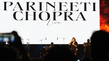 Parineeti Chopra Live Performance: প্রথম লাইভ গানের পারফরম্যান্স পরিণীতি চোপড়ার, আবেগপূর্ণ নোট দিয়ে আনন্দ প্রকাশ নায়িকার (দেখুন ভিডিও)
