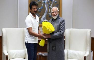 Udhayanidhi Stalin Met PM Modi: সনাতন ধর্ম নিয়ে বিতর্কের পর প্রথমবার মোদি সাক্ষাতে উদয়নিধি স্ট্যালিন, চাইলেন বন্যাদুর্গত তামিলনাড়ুর জন্য ত্রাণ