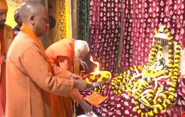 Ram Mandir's Garbh Griha: পুরনো রাম মন্দিরের গর্ভ গৃহে আরতি যোগীর, দেখুন অযোধ্যার ভিডিয়ো