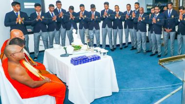 SL Squad, U19 World Cup: বৌদ্ধগুরুর আশীর্বাদ নিয়ে অনূর্ধ্ব-১৯ বিশ্বকাপের যাত্রা শুরু শ্রীলঙ্কার ছোটদের দলের
