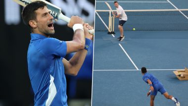 Djokovic Playing Cricket with Smith: দেখুন, স্টিভ স্মিথের সঙ্গে ক্রিকেট খেলছেন টেনিস তারকা নোভাক জোকোভিচ