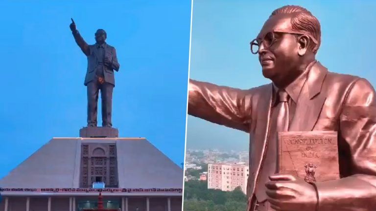 206 Feet Ambedkar Statue: ২০৬ ফুটের আম্বেদকর মূর্তি উন্মোচন, রাজ্যবাসীকে ভিডিও বার্তায় আমন্ত্রণ জানালেন মুখ্যমন্ত্রী জগনমোহন রেড্ডি (দেখুন ভিডিও)