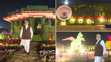 PM Modi Visits Ahmedabad Flower Show: গুজরাত গ্লোবাল সামিটে আহমেদাবাদের ফুলের প্রদর্শনীতে প্রধানমন্ত্রী নরেন্দ্র মোদী