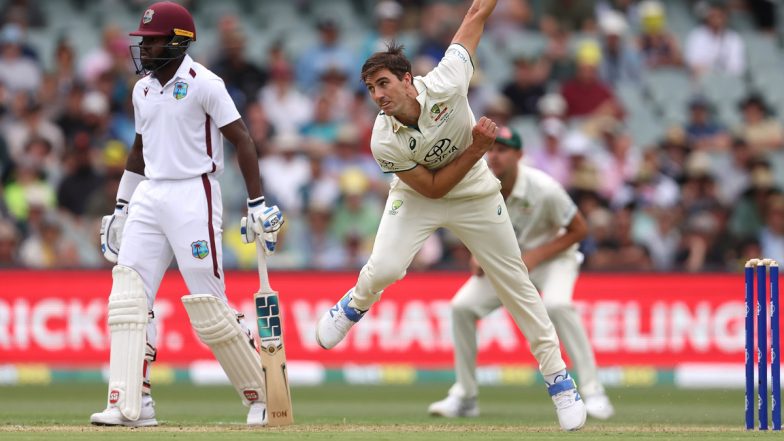 AUS vs WI 1st Test Day 1 Stumps: অ্যাডিলেড টেস্টে পেসের রাজত্ব, হ্যাজেলউড-কামিন্সের বোলিংয়ের সঙ্গে জুড়ল ওয়েস্ট ইন্ডিজের নবতারকা শামার জোসেফের নাম