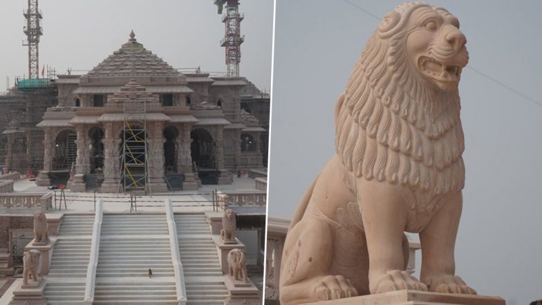 Ayodhya Ram Temple: অযোধ্যার মন্দিরের সিংহ দুয়ারের ছবি পোস্ট রাম জন্মভূমি তীর্থ ক্ষেত্রের, দেখুন