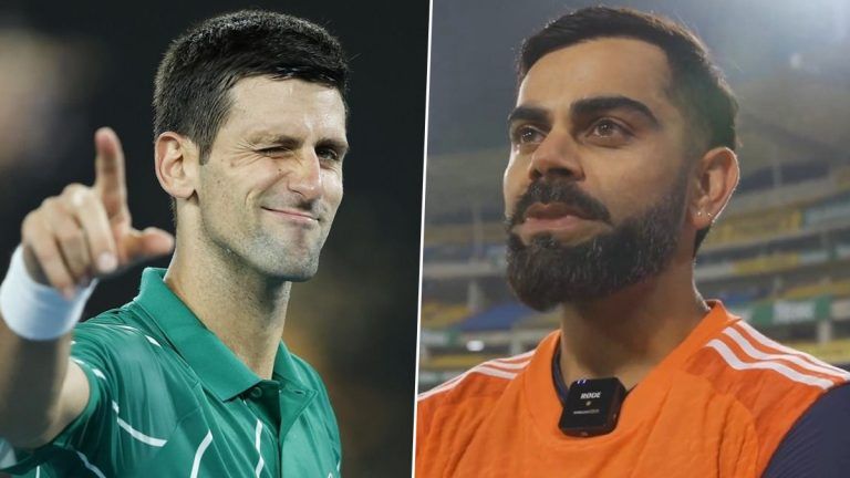 Novak Djokovic Texted Virat Kohli: বিরাট-জোকোভিচের মেসেজ প্রকাশ করল বিসিসিআই; দেখুন পোস্ট