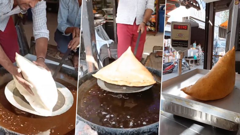 6.5 KG Samosa: এক-দু কেজি নয়, স্ট্রিট ফুডের দোকানে বিক্রি হচ্ছে সাড়ে ৬ কেজির মস্ত সিঙ্গারা, দেখুন ভিডিয়ো