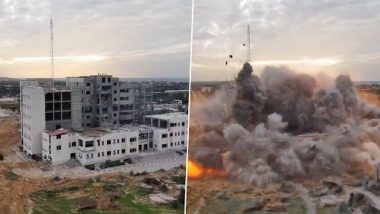Israel-Gaza War: ইজরায়েলের বোমায় ধ্বংস গাজার বিশ্ববিদ্যালয়, ভিডিয়ো দেখলে শিউরে উঠবেন