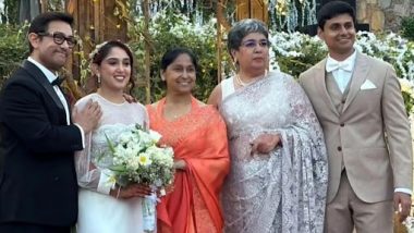 Ira Khan-Nupur Shikhare Wedding: আংটি বদলের পর ঠোঁটে ঠোঁট রেখে নতুন জীবনের অঙ্গীকার ইরা-নূপুরের, দেখুন ভিডিয়ো