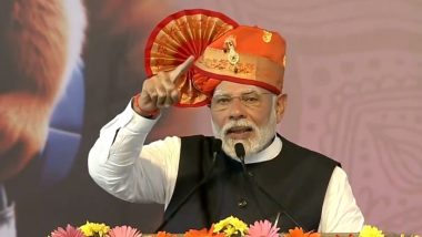 PM Narendra Modi: প্রধানমন্ত্রীকে স্বাগত জানাতে হিমন্তের রাজ্যে যদি প্রদীপের আলোয় লেখা মোদী নাম