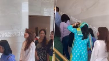 Rhea Chakraborty Video: 'জয় শ্রীরাম' ধ্বনির মাঝে দুবাইয়ের মন্দিরে হাজির রিয়া চক্রবর্তী, দেখুন