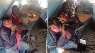 TT Beating Passenger Video:বারাউনি-লখনউ এক্সপ্রেসে যাত্রীকে প্রহার টিটি-র, রেলমন্ত্রীকে টুইট করে অভিযোগ নেটিজেনের (দেখুন ভিডিও)