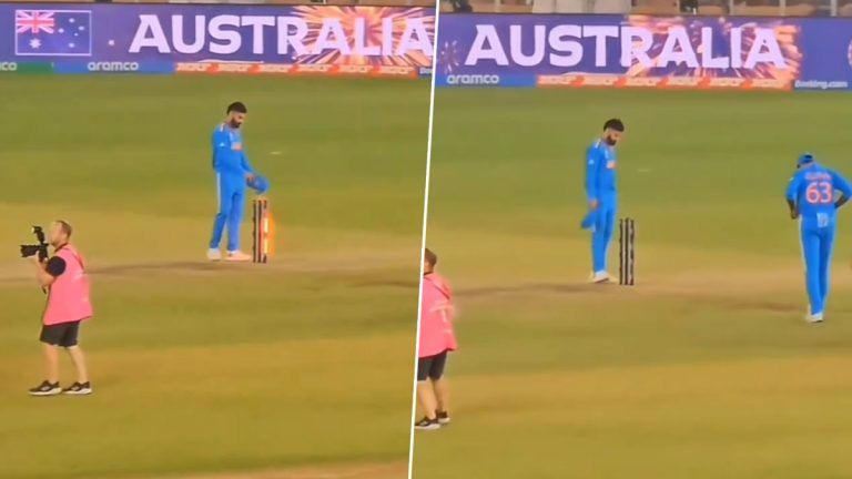 ‘Unseen’ Video of Virat Kohli: বিশ্বকাপের ফাইনালের শেষে অদেখা বিরাট কোহলি, দুঃখ হতাশার বহিঃপ্রকাশের ভিডিও হল ভাইরাল (দেখুন ভিডিও)