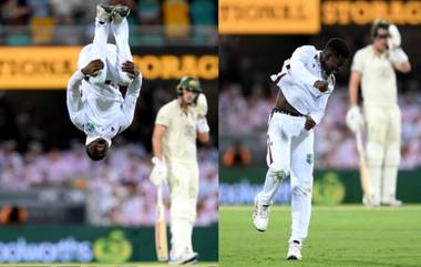 Gabba Day Night Test: গাব্বায় গাড্ডা থেকে তোলা কামিন্সদের লড়াইয়ের পরেও ২২ রানের লিড ওয়েস্ট ইন্ডিজের