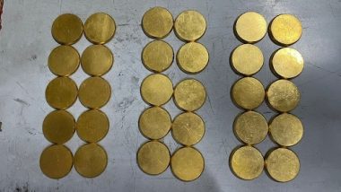 Seized Gold Coins: তিরুচিরাপল্লী আন্তর্জাতিক বিমানবন্দরে ৩০টি সোনার কয়েন বাজেয়াপ্ত